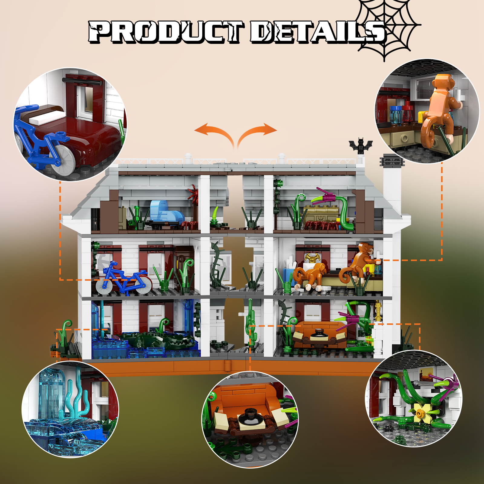 Parrish Mansion jumanji 1620 pcs