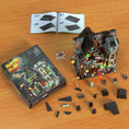 Load image into Gallery viewer, [Presale] Halloween Haunted House with Lights 1201 pcs - Ships in June
