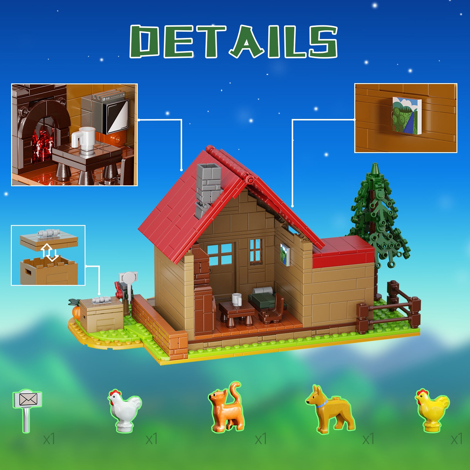 Stardew Valley Farmhouse 766 pcs