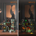 Load image into Gallery viewer, [Presale] Halloween Haunted House with Lights 1201 pcs - Ships in June
